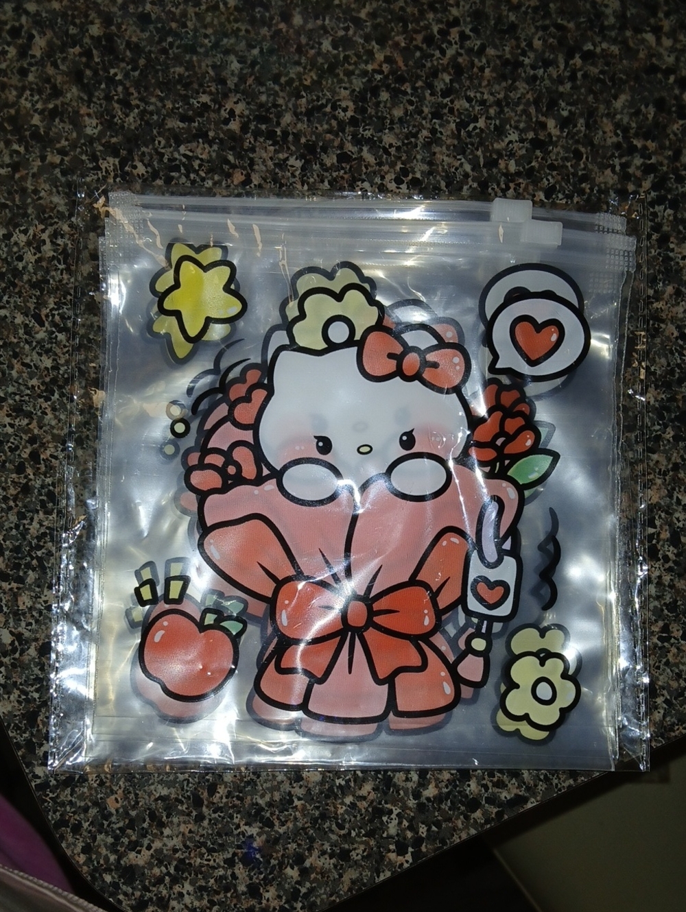 5 #HelloKitty Style #PinkPartyFavor #Zipbag - Cute Floral Design